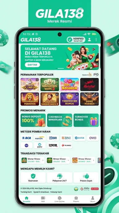 Kanal Resmi Gila138 untuk Pengguna Android Indonesia